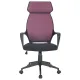 Кресло руководителя PREMIUM Galaxy EX-519, ткань, черное/терракотовое. Фото товара с разных ракурсов.